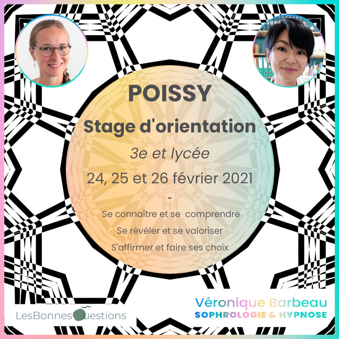 Véronique Barbeau Sophrologie & Hypnose - Stage d'orientation scolaire à Poissy